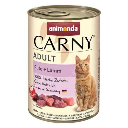 Animonda Cat Carny Adult Pute & Lamm 400g (Menge: 6 je Bestelleinheit)