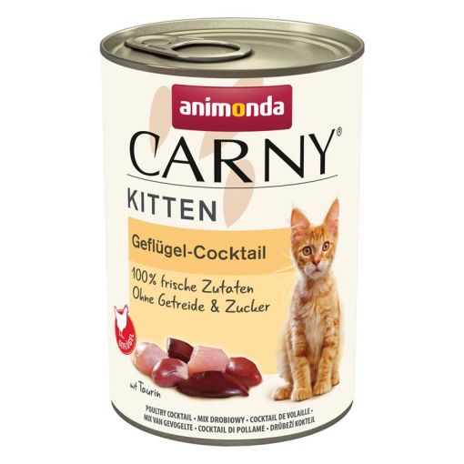 Animonda Carny Kitten Dose Geflügel-Cocktail 400g (Menge: 12 je Bestelleinheit)