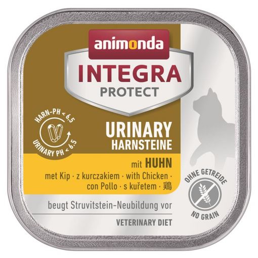 Animonda Cat Integra Protect Adult Urinary Struvit Huhn 100g (Menge: 16 je Bestelleinheit)