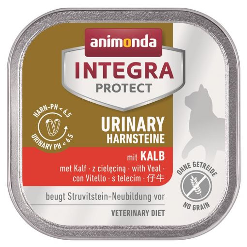 Animonda Integra Protect Adult Urinary Struvitstein mit Kalb 100g (Menge: 16 je Bestelleinheit)