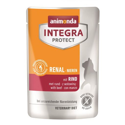 Animonda Cat Integra Protect Adult Renal Rind 85g (Menge: 24 je Bestelleinheit)