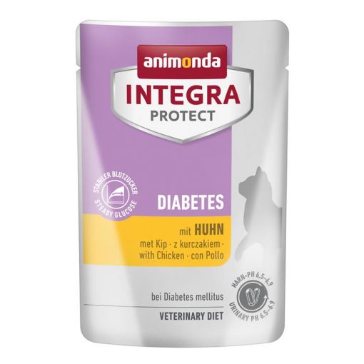 Animonda Cat Integra Protect Adult Diabetes Huhn 85g (Menge: 24 je Bestelleinheit)