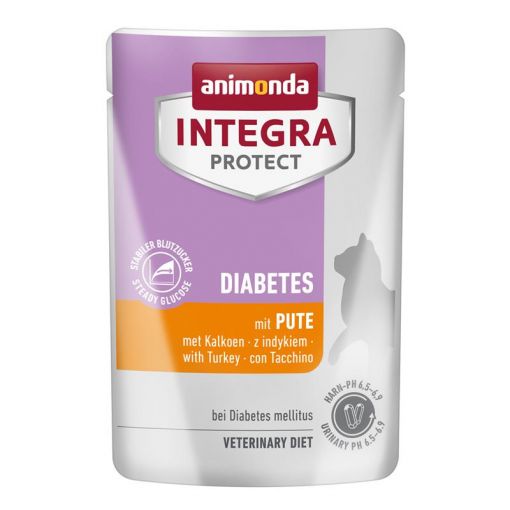 Animonda Cat Integra Protect Adult Diabetes Pute 85g (Menge: 24 je Bestelleinheit)