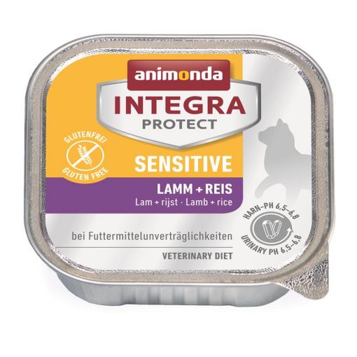 Animonda Cat Integra Protect Sensitive Lamm & Reis 100g (Menge: 16 je Bestelleinheit)