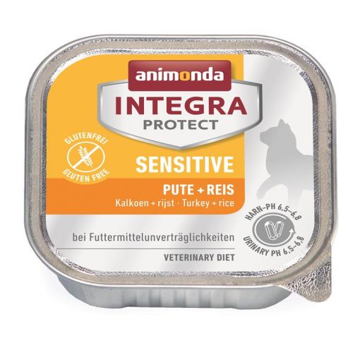 Animonda Cat Integra Protect Sensitive Pute & Reis 100g (Menge: 16 je Bestelleinheit)