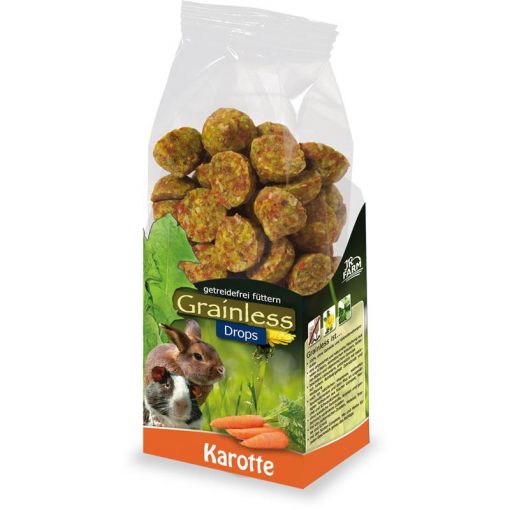 JR Farm Grainless Drops Karotte 140g (Menge: 8 je Bestelleinheit)