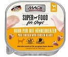 MACs Dog Huhn pur mit Hühnerherzen 150g (Menge: 10 je Bestelleinheit)