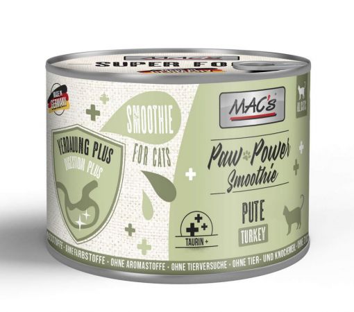 Macs Cat Paw Power Smoothie Pute - Verdauung Plus 200g (Menge: 6 je Bestelleinheit)