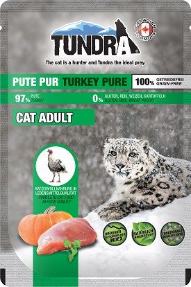 Tundra Cat PB Pute Pur 85g (Menge: 16 je Bestelleinheit)