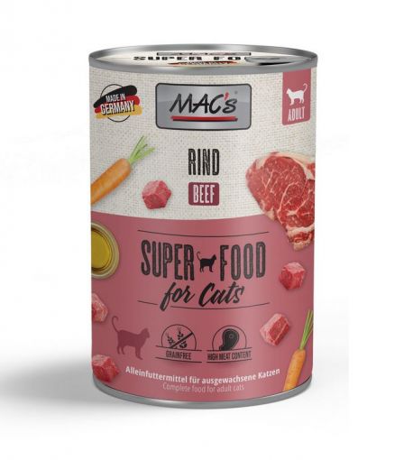 MACs Cat Rind 400g (Menge: 6 je Bestelleinheit)