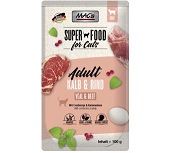 MACs Cat Pouch Kalb & Rind 100g (Menge: 12 je Bestelleinheit)