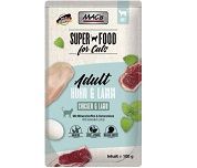 MACs Cat Pouch Pack Huhn & Lamm 100g (Menge: 12 je Bestelleinheit)