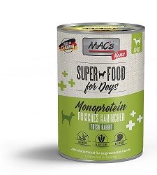 MACs Dog Mono Frisches Kaninchen 400g (Menge: 6 je Bestelleinheit)