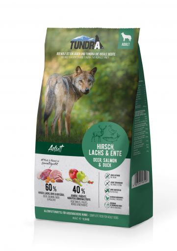 Tundra Dog Hirsch, Lachs & Ente 11,34kg