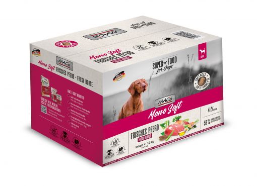 MACs Dog Mono Soft Frisches Pferd 12 kg