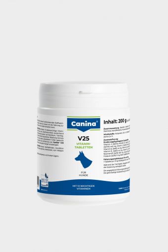 Canina V25 Vitamintabletten 200g