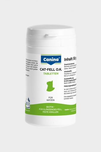 Canina Cat-Fell O.K. Tabletten 50g (ca. 100 Stück)