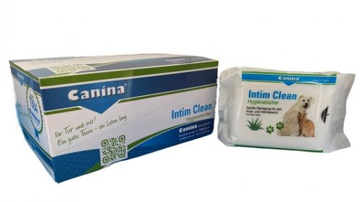 Canina Intim Clean Tücher  Display (4 x 25 Stück)