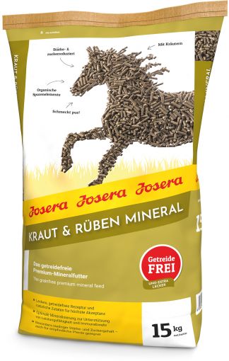 Josera Pferd Kraut & Rüben Mineral 15 kg