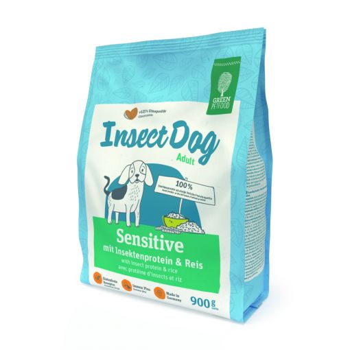 Green Petfood InsectDog Sensitive 900g (Menge: 5 je Bestelleinheit)