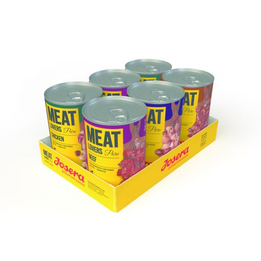 Josera Meat Lovers Pure Multipack 6 x 400 g