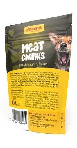 Josera Meat Chunks Turkey 70 g