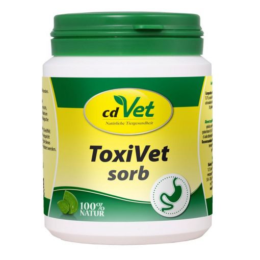 cdVet ToxiVet sorb 150g für Hunde & Katzen