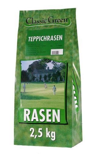 Classic Green Teppichrasen Plastikbeutel 2,5kg (Menge: 4 je Bestelleinheit)