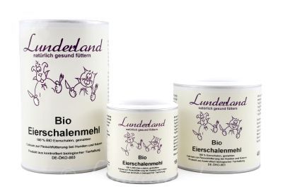 Lunderland Bio-Eierschalenmehl 800 g