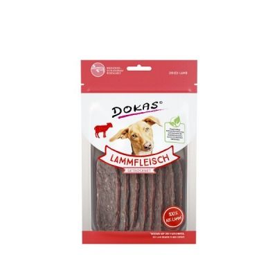 Dokas Dog Lammfleisch getrocknet 70 g (Menge: 12 je Bestelleinheit)