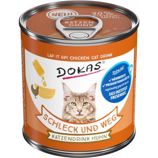 Dokas Schleck und weg Katzendrink Huhn 100g (Menge: 18 je Bestelleinheit)