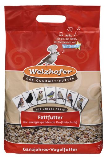 Welzhofer Bird Fettfutter 4kg (Menge: 4 je Bestelleinheit)