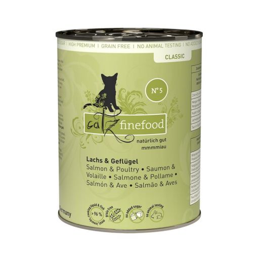 Catz finefood No.  5 Lachs 400g (Menge: 6 je Bestelleinheit)