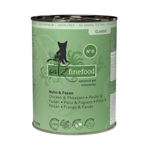 Catz finefood No. 15 Huhn & Fasan 400g (Menge: 6 je Bestelleinheit)