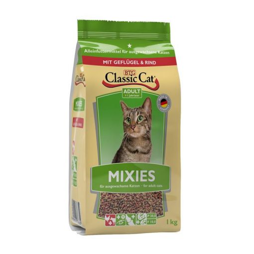 Classic Cat Trockenahrung Mixies mit Geflügel und Rind 1kg