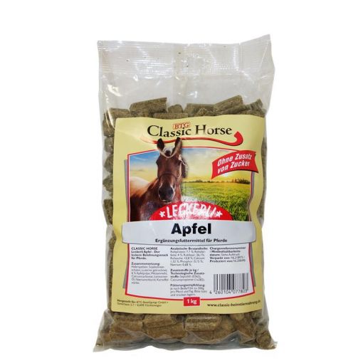 Classic Horse Snack mit Apfel 1kg