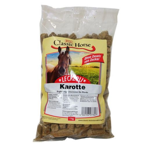 Classic Horse Snack mit Karotte 1kg