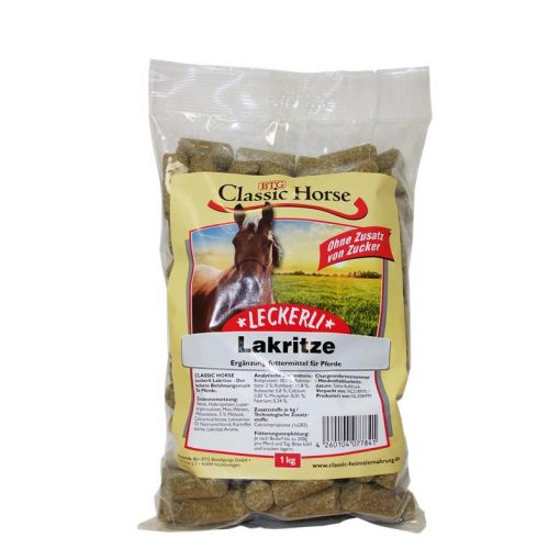 Classic Horse Snack mit Lakritze 1kg