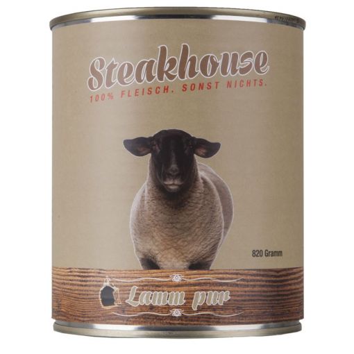 Fleischeslust Steakhouse Lamm pur 800g (Menge: 6 je Bestelleinheit)