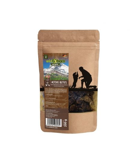 Wildborn Natural Active Bites Hundesnack 200g