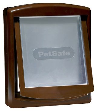 PetSafe 2-Wege Haustiertür Original M braun