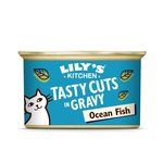 Lilys Kitchen Cat Tasty Cuts Ocean Fish in Gravy 85g (Menge: 24 je Bestelleinheit)