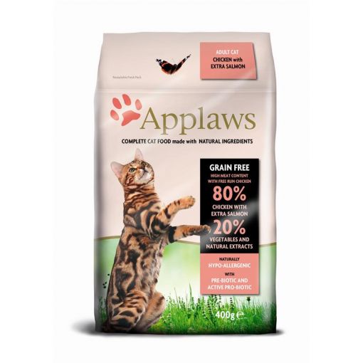 Applaws Cat Trockenfutter Hühnchen & Lachs 400 g