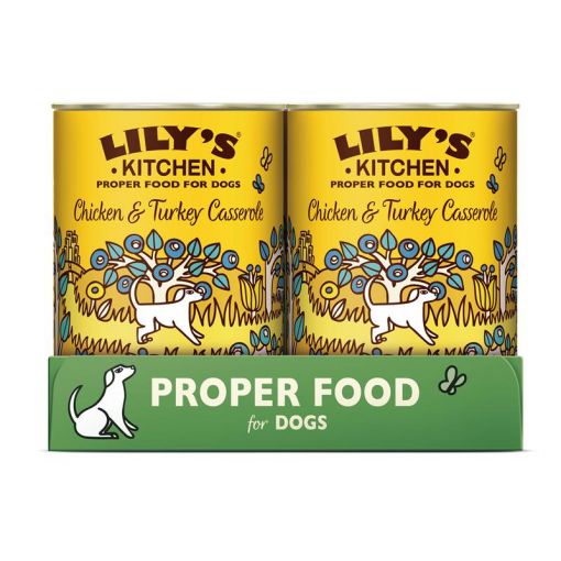 Lilys Kitchen Dog Chicken & Turkey Casserole 400g (Menge: 6 je Bestelleinheit)