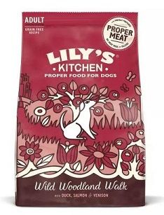 Lilys Kitchen Dog Wild Woodland Walk with Duck, Salmon & Venison 1kg