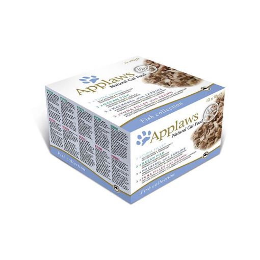 Applaws Cat Nassfutter Dose MP Fisch Selection 12x70g