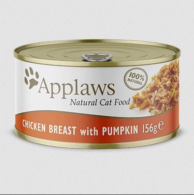 Applaws Cat Dose S6 Huhn & Kürbis 6x156g