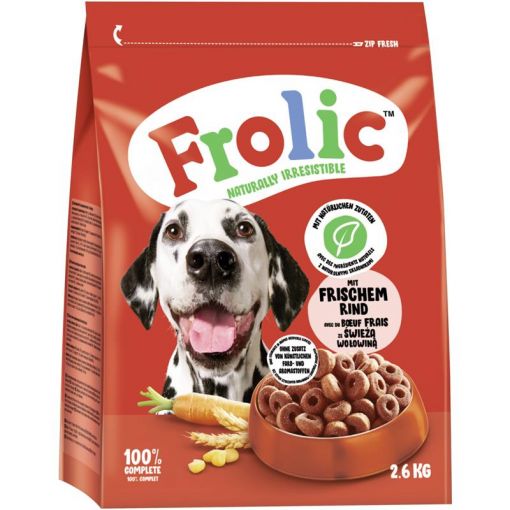 Frolic Trockenfutter Rind 2,6 kg