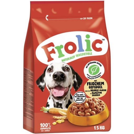 Frolic Trockenfutter Geflügel 1,5 kg