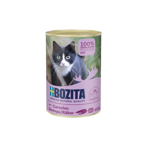 Bozita Cat Paté mit Garnelen 400 g (Menge: 6 je Bestelleinheit)